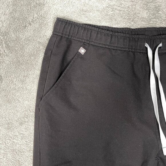 Figs Jogger Scrub Pants Women's L/S Black Nurse Doctor Work Utility ER Hospital‎ - Picture 3 of 16